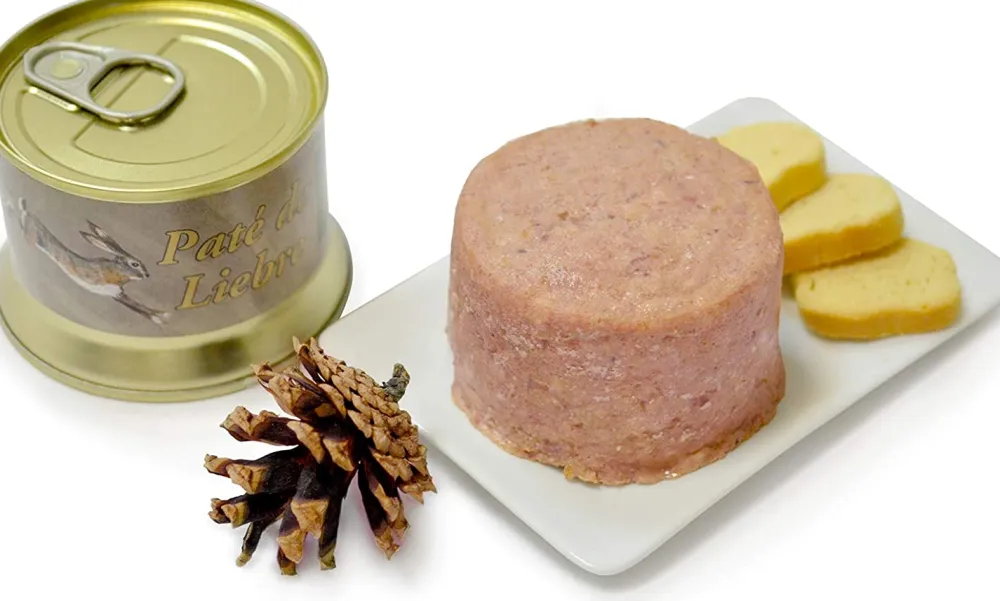 New Montes Universales Paté de liebre trufado al Armagnac (135g)