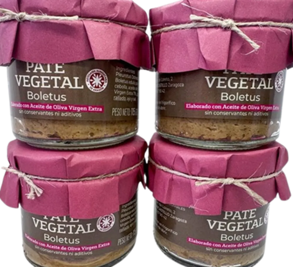 Sale La Conservera del Prepirineo Paté Vegetal de Boletus - Pack 4 unidades