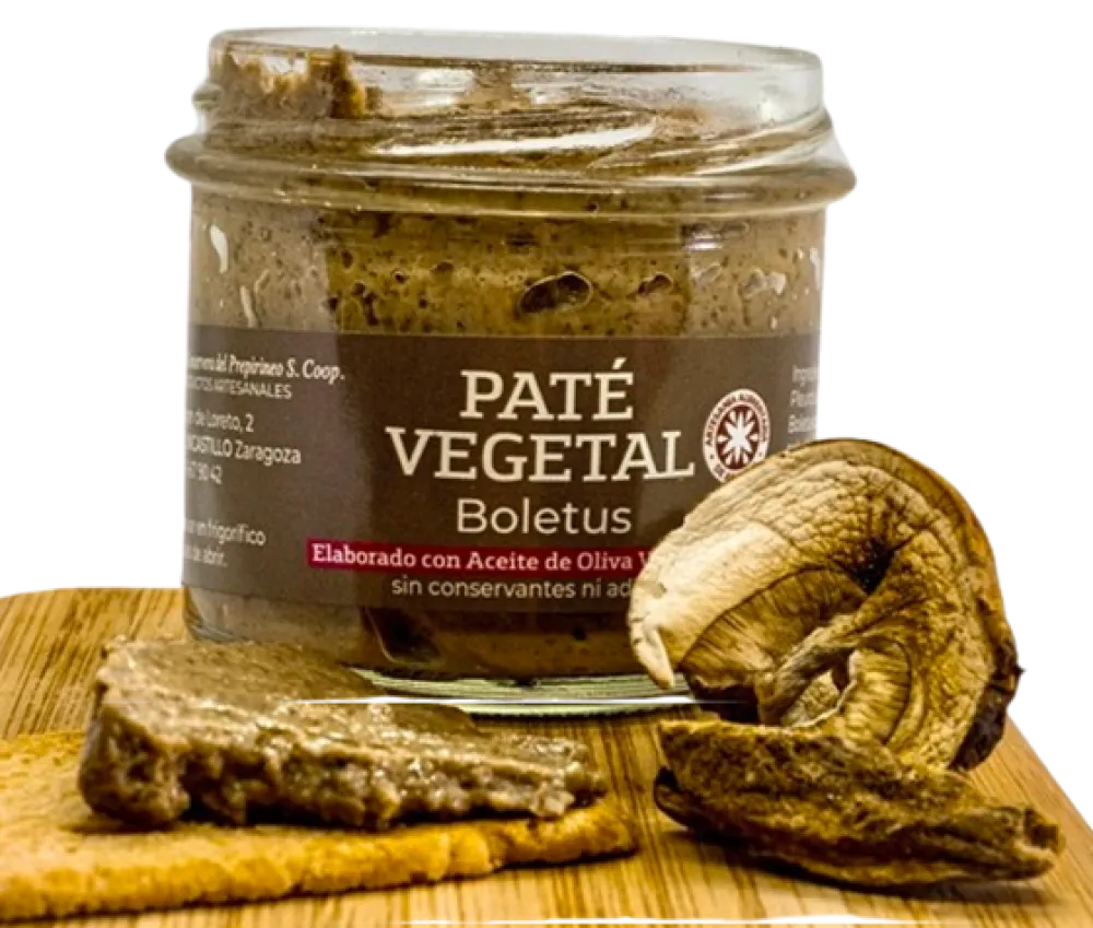 Sale La Conservera del Prepirineo Paté Vegetal de Boletus - Pack 4 unidades