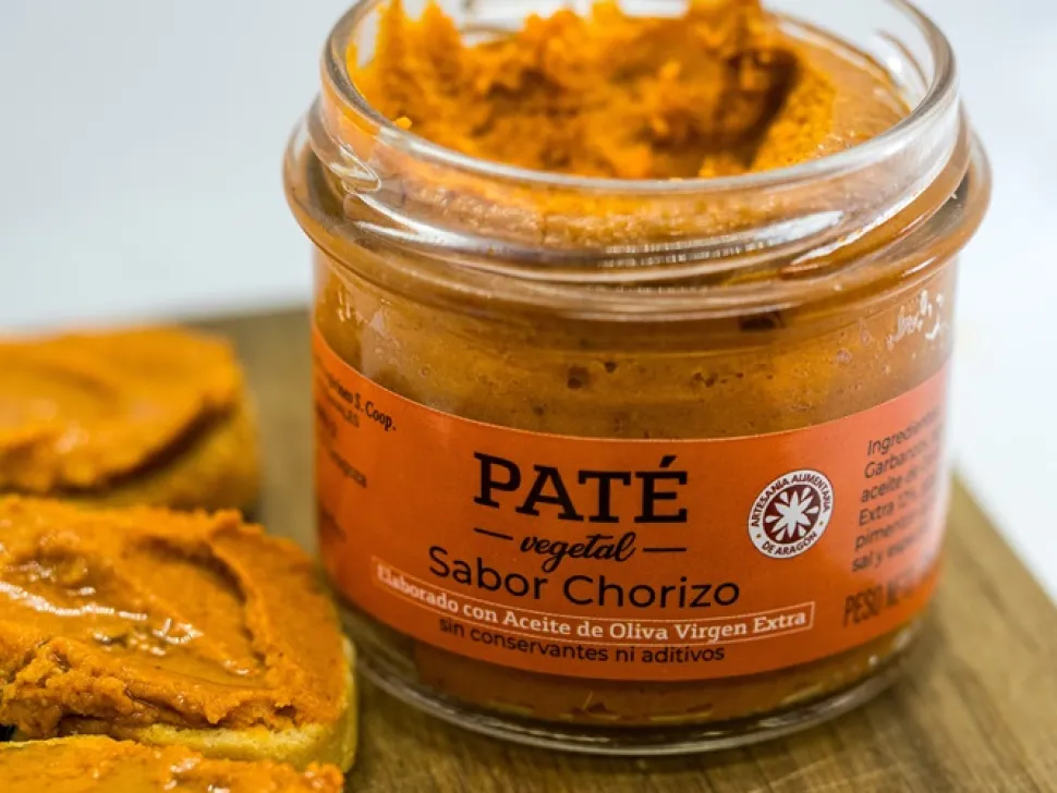 Paté Vegetal sabor Chorizo - Pack 4 unidades