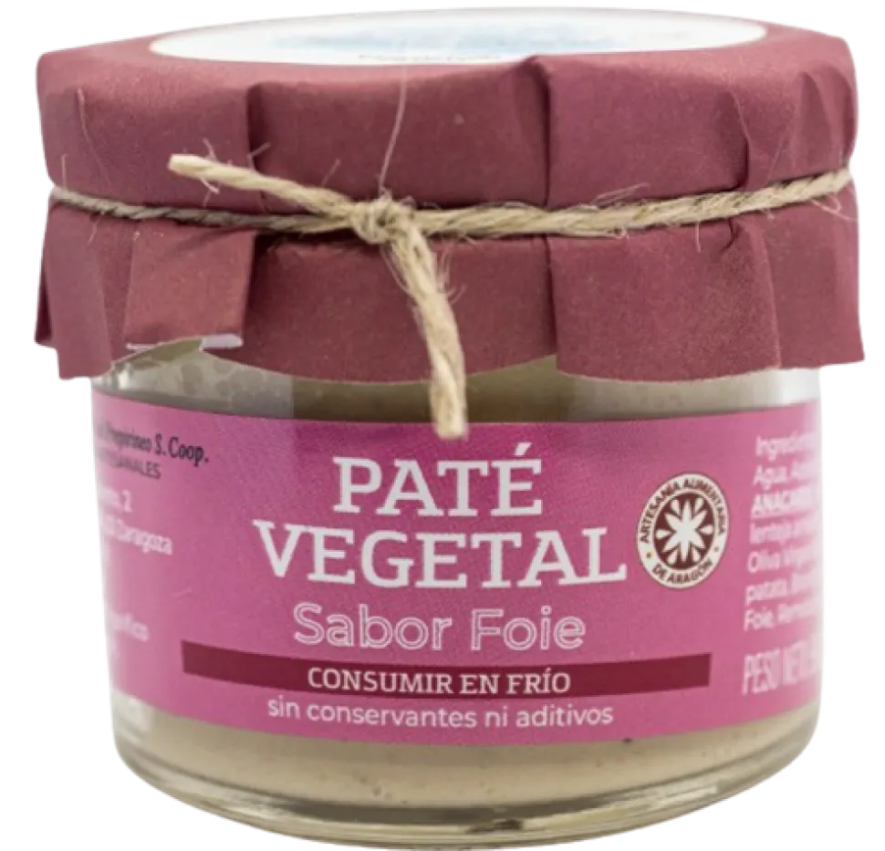 Paté Vegetal sabor Foie - Pack 4 unidades