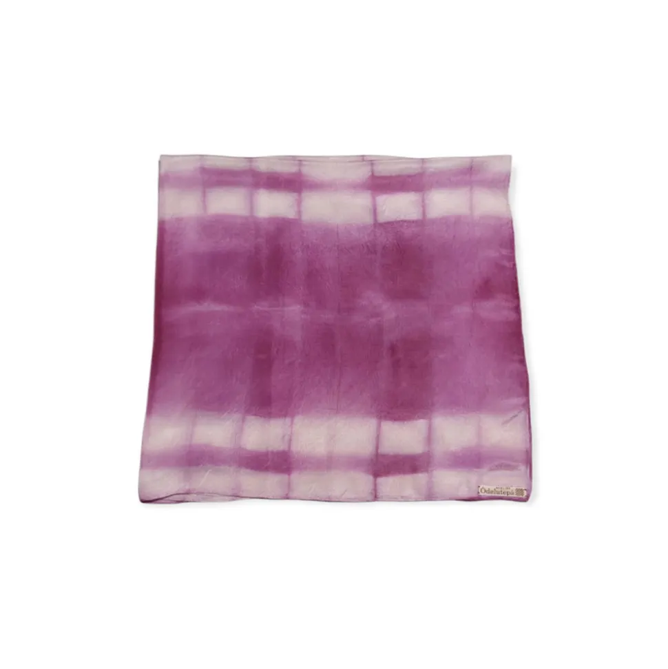 Pañuelo de seda natural modelo Hermes Petunia