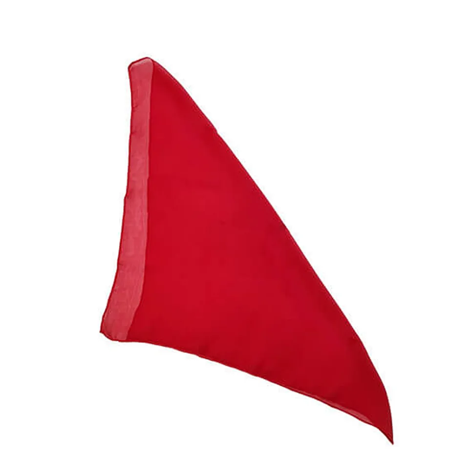 Pañuelo liso rojo