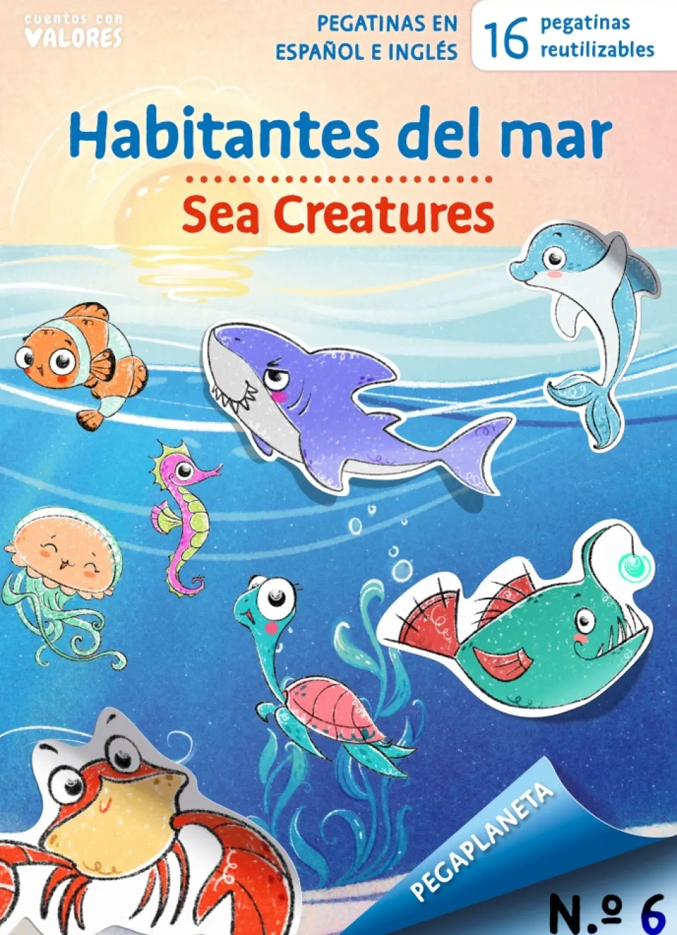 PEGAPLANETA 6: Habitantes del mar - Sea Creatures