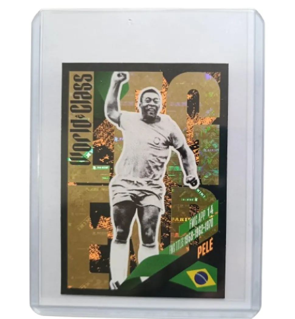 Pelé Cromo Worldclass Legend 366 Panini 2024 24 Brasil