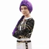 Hot Kebedo Moda Peluca K-pop Lila Trenza Larga