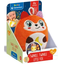 Peluche Infantil Zorrito Luminoso - Twinkle Twinkle - Clementoni