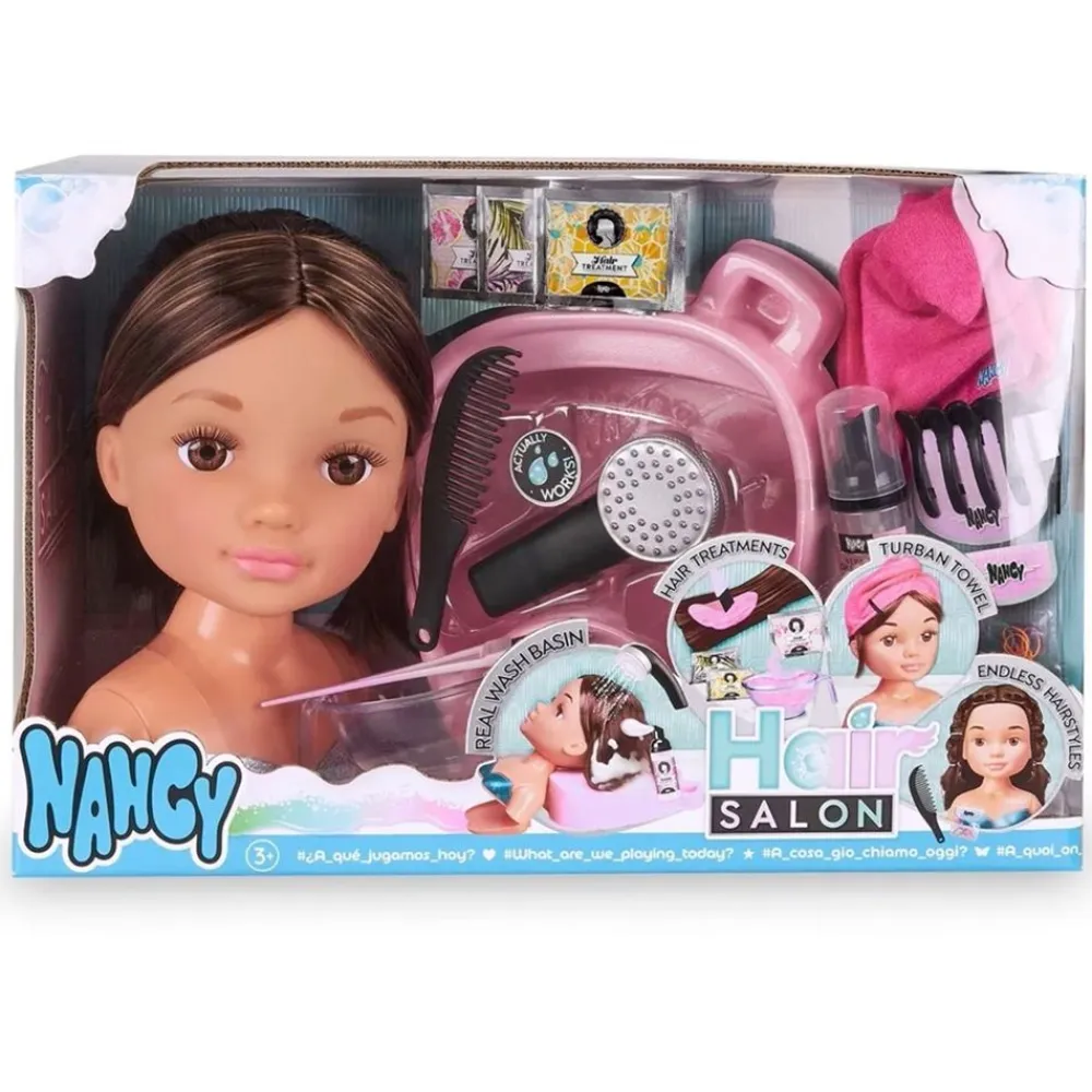 Sale Nancy Peluquería Busto de la Muñeca Morena