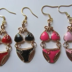 Pendientes bikinis de colores