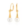 New Omar Joyas Rommy Pendientes Colgantes perla
