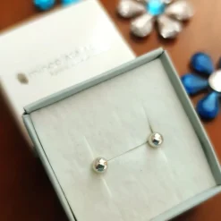 Best Pendientes De Plata De Ley Bolas De 4 Mm.