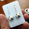 Online Pendientes De Plata Lisa Bola De 12 Mm.