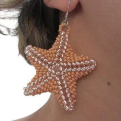 Clearance Che Carino Art Pendientes estrella de mar