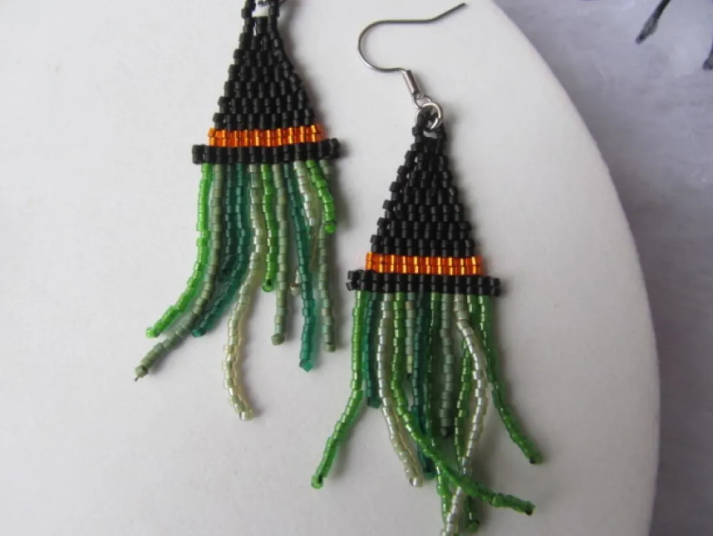 Online Che Carino Art Pendientes Halloween sombrero de bruja