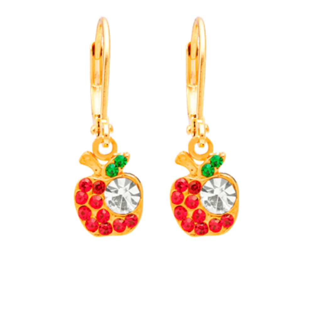 Omar Joyas Rommy Pendientes infantil Manzana