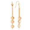 Discount Omar Joyas Rommy Pendientes Largos corazones