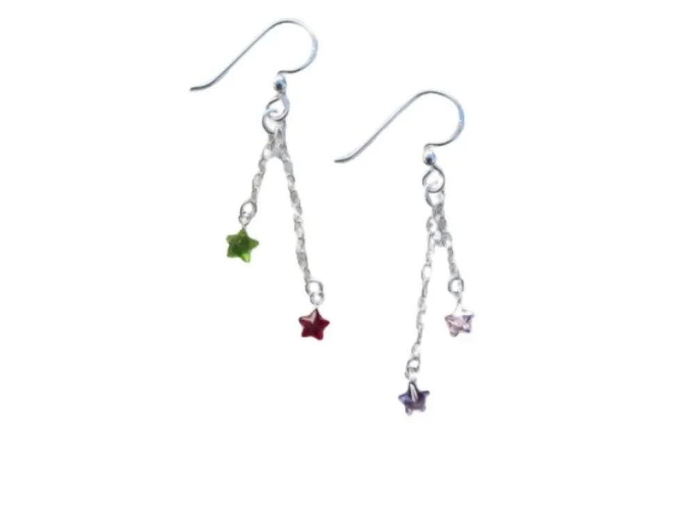 Pendientes Lluvia de estrellas