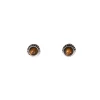 New Thaiba Pendientes ojo de tigre