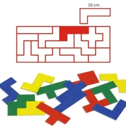 5 pentominos. 60 piezas