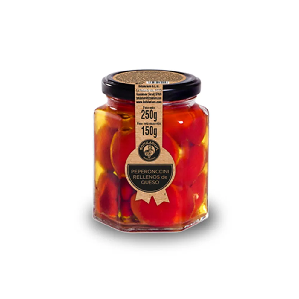 Sale Botularium Pepperoncini rellenos de queso (pack de 2)