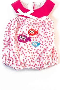 Pijama calor puntos rosa (32 cm)