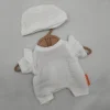 Pijama con gorro blanco (21cm)