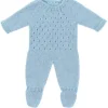 Pijama de punto azul (38cm)
