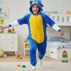 Pijama Mono Enterizo El Erizo Veloz Infantil