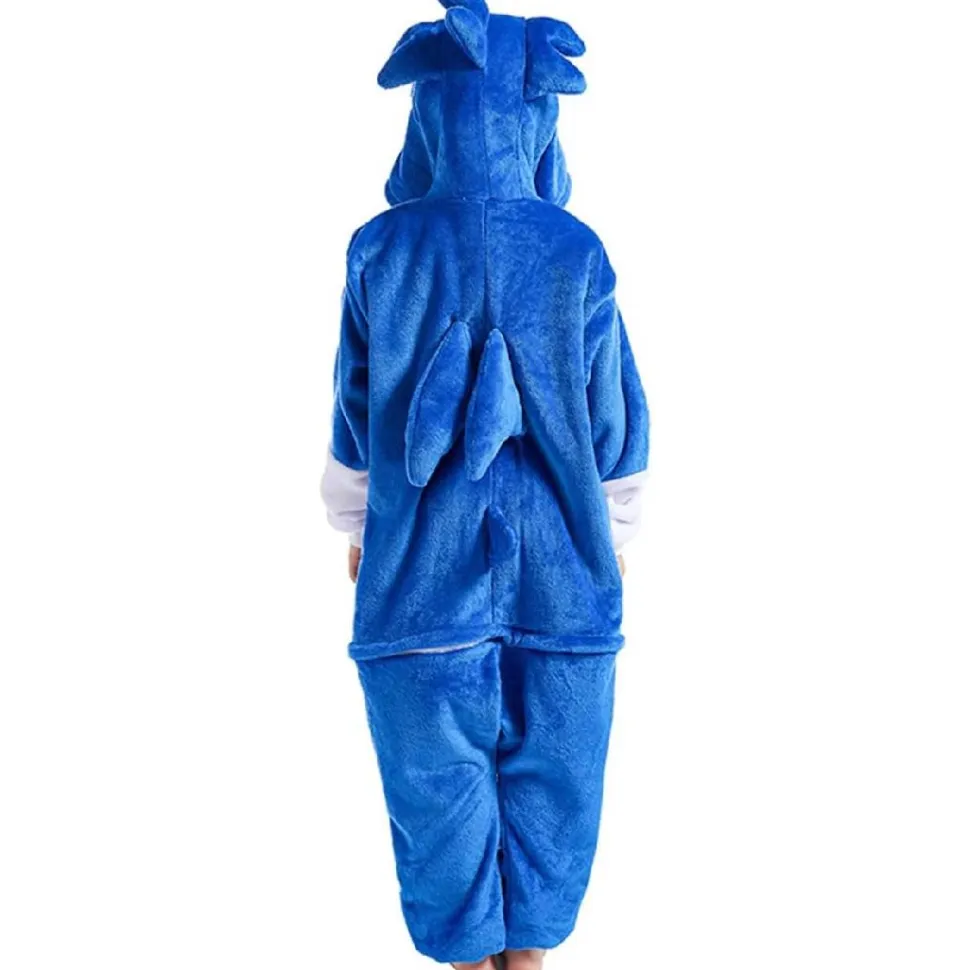 Pijama Mono Enterizo El Erizo Veloz Infantil