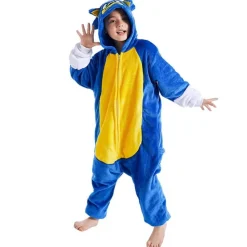 Pijama Mono Enterizo El Erizo Veloz Infantil