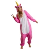 New Kebedo Moda Pijama Mono Enterizo Unicornio Rosa Mujer