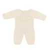 Pijama punto color blanco (40cm)