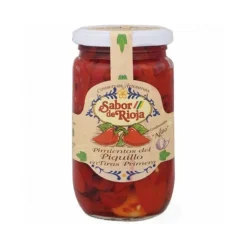 Pimiento del Piquillo en Tiras Condimentado Sabor de Rioja A-314 - Frasco cristal 290 g