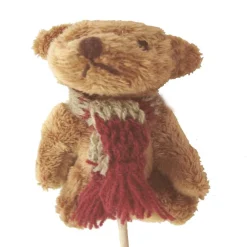 Clearance Working House Pincho Palo Peluche Mini Osito Oso Bufanda roja