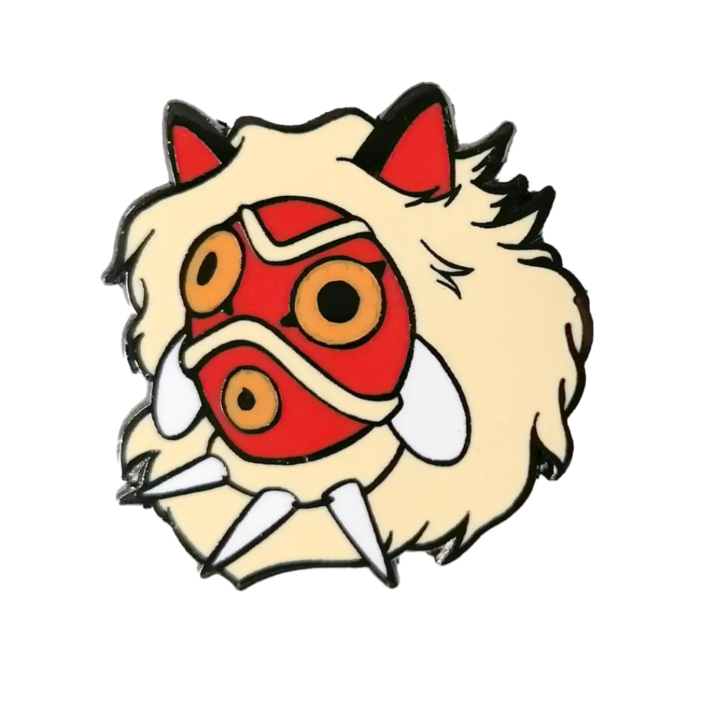 Best Patricia Pedroso Pin de Enamel (metal) de la Máscara de Mononoke
