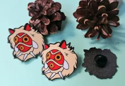 Best Patricia Pedroso Pin de Enamel (metal) de la Máscara de Mononoke