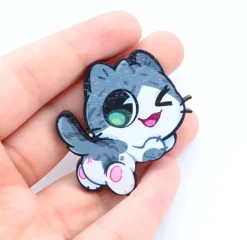 Online Nhecer Pin Madera - Gatito Culón