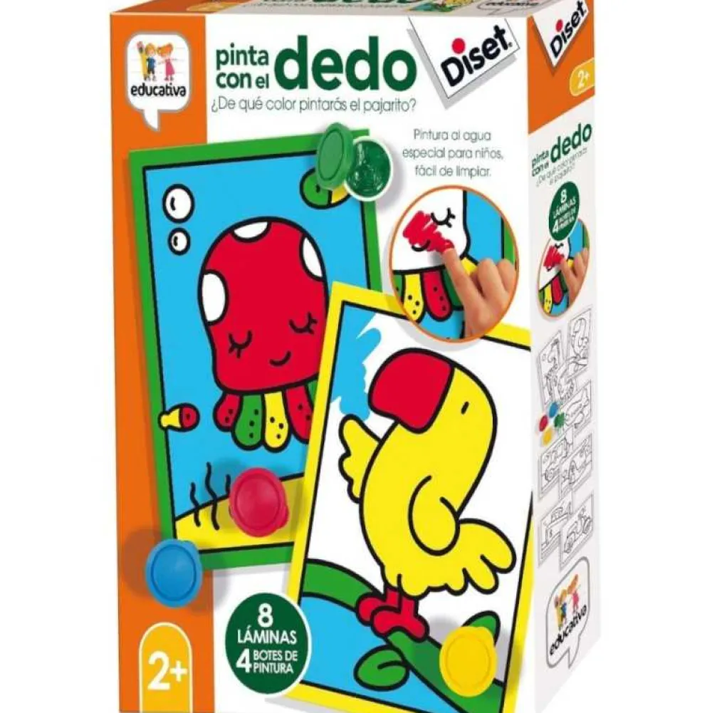 Discount Diset Pinta con el Dedo Manualidad infantil
