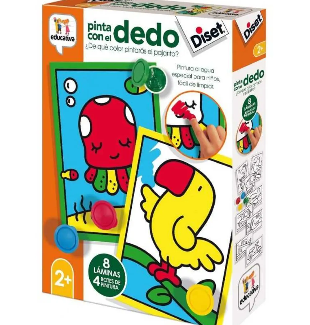 Discount Diset Pinta con el Dedo Manualidad infantil