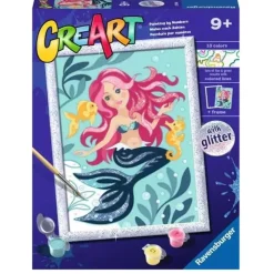 Ravensburger Pintar por números de la Sirenita CreArt Serie D -