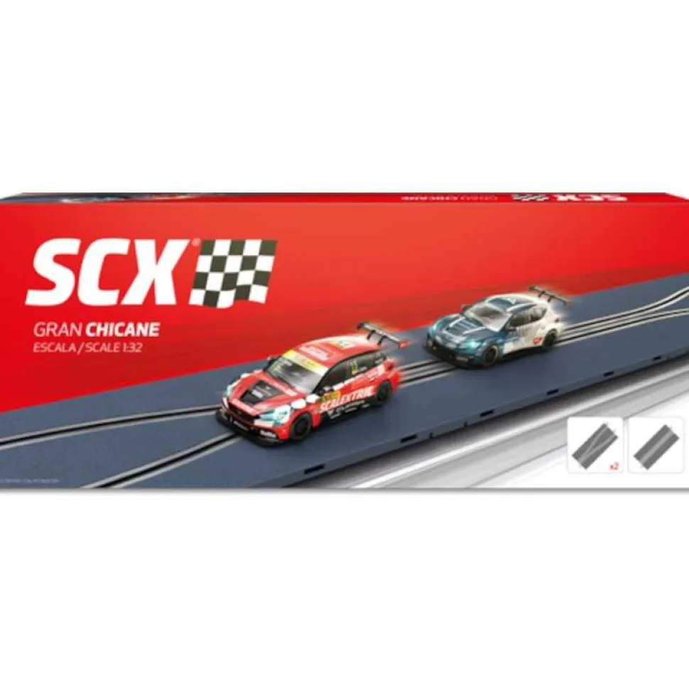 Pista Gran Chicane Scalextric Original - Advance