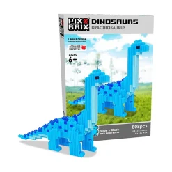 Pix Brix Pixel Art Puzzle Ladrillos – Serie Dinosaurio Brachiosaurus