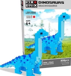 Pix Brix Pixel Art Puzzle Ladrillos – Serie Dinosaurio Brachiosaurus