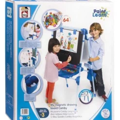 New Fábrica de Juguetes Pizarra Comby Magnética Infantil Reversible