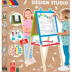 Sale Moltó Pizarra Madera Infantil Caballete 2 en 1
