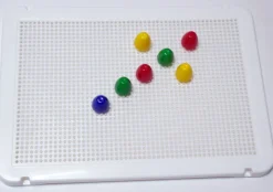 Placa blanca para pinchos / mosaicos ( 1 unidad )