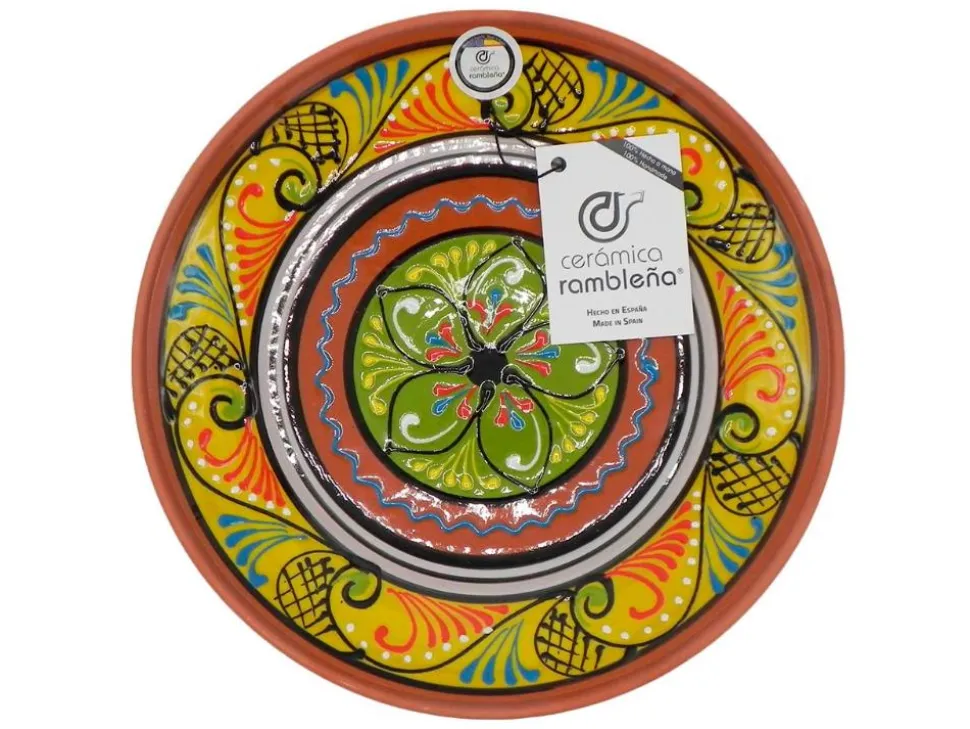 Plato decorativo - 28x28x4.5 cm - Plato pared Modelo 10|M
