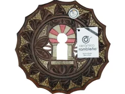 Plato decorativo - 27x27x4.5 cm - Plato pared Modelo 05|M