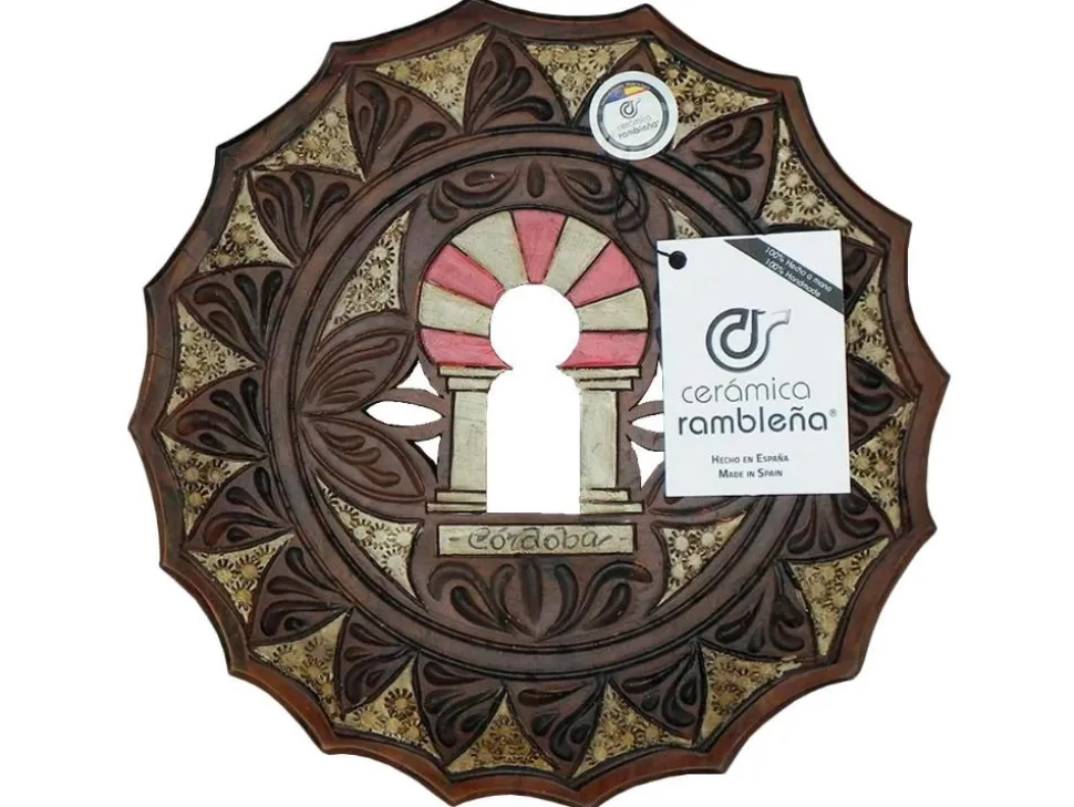 Plato decorativo - 27x27x4.5 cm - Plato pared Modelo 05|M