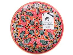 Plato decorativo - 21x21x4 cm - Plato pared Modelo 08|S